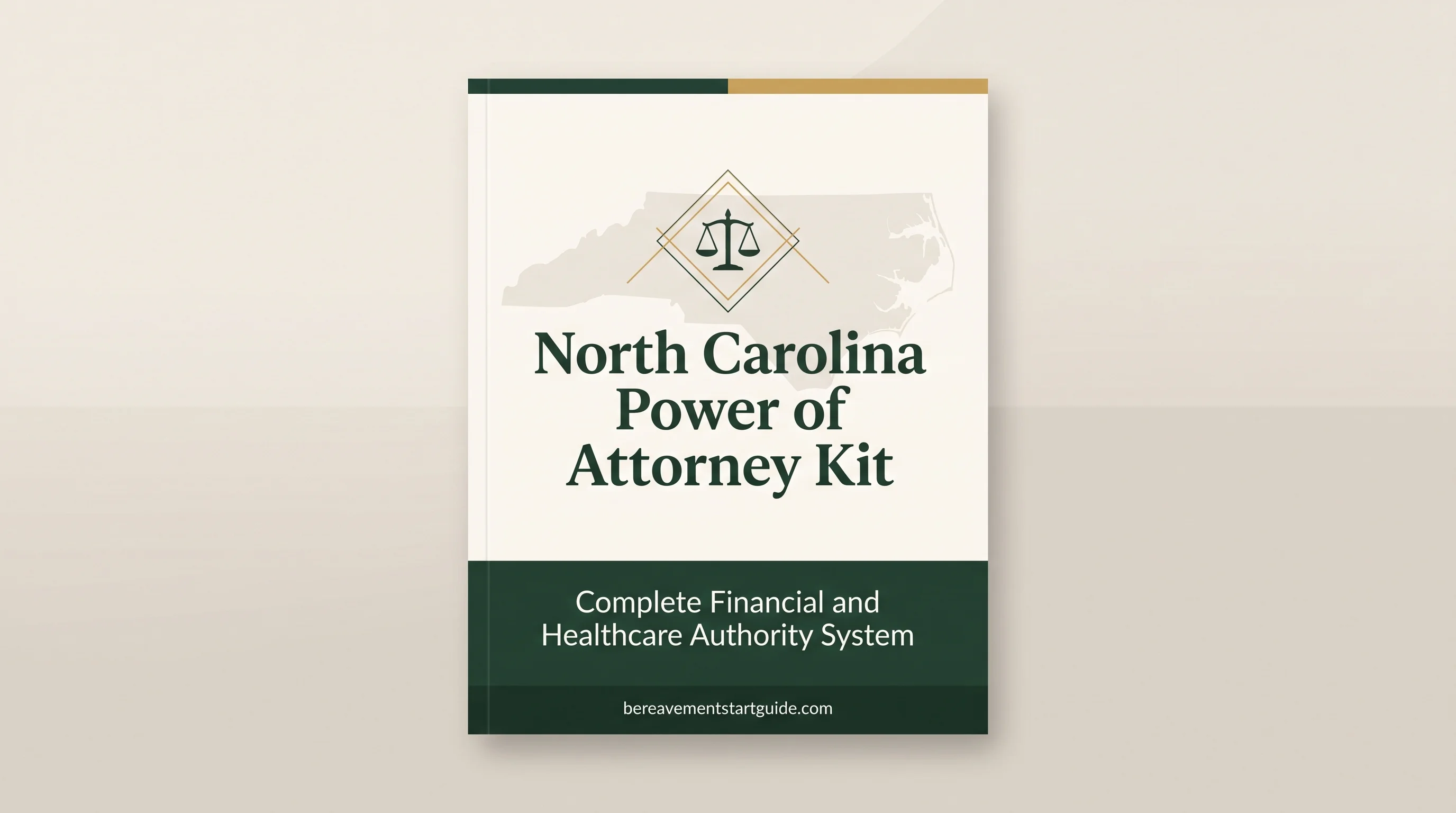North Carolina Power of Attorney Kit — Bank-Ready, Court-Proof