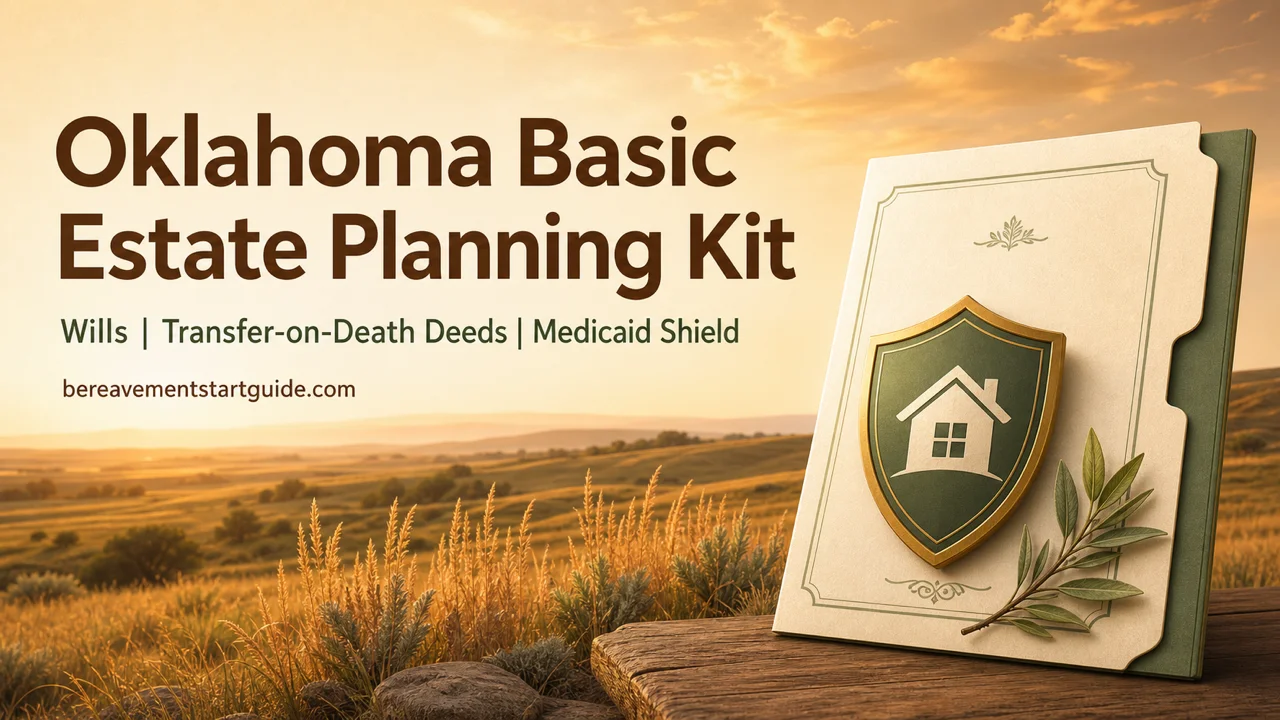 Oklahoma Estate Planning Kit — Bypass Probate, Protect Your Home