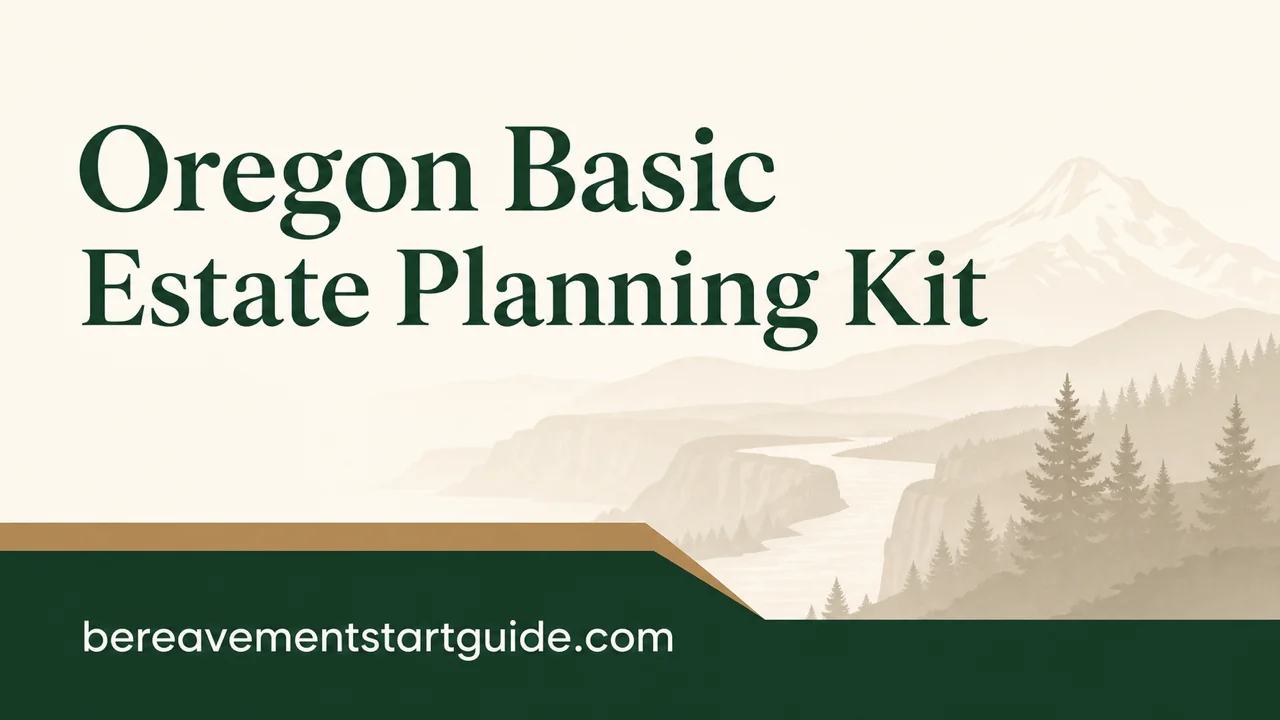 Oregon Estate Planning Kit — Navigate the $1M Tax Trap