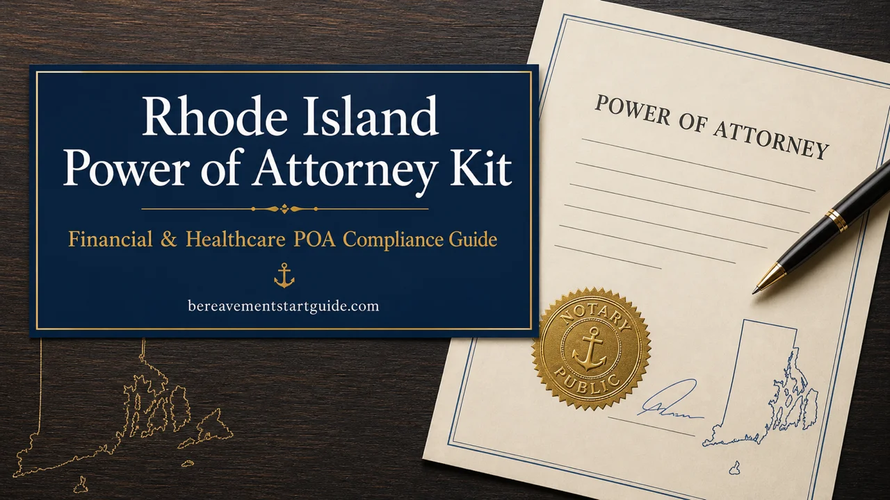 Rhode Island Power of Attorney Kit — Navigate 39 Courts, Zero Guesswork