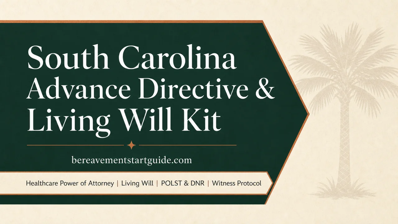 South Carolina Advance Directive Kit — Your Wishes, Legally Binding