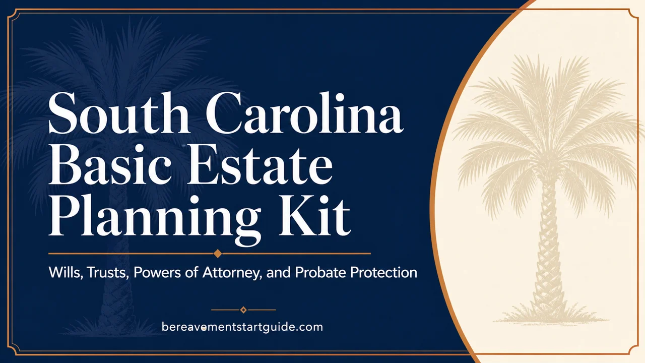 South Carolina Estate Planning Kit — Your Will, Your Way