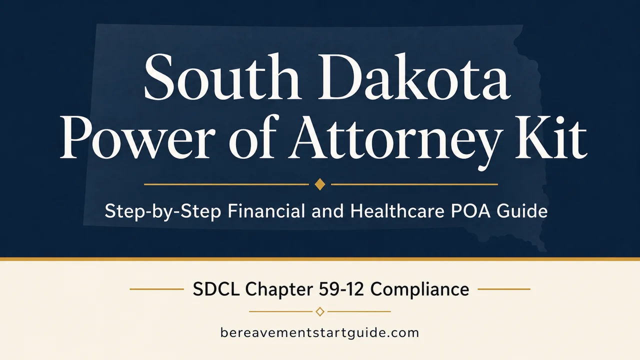 South Dakota Power of Attorney Kit — Protect Your Farm, Family, and Future