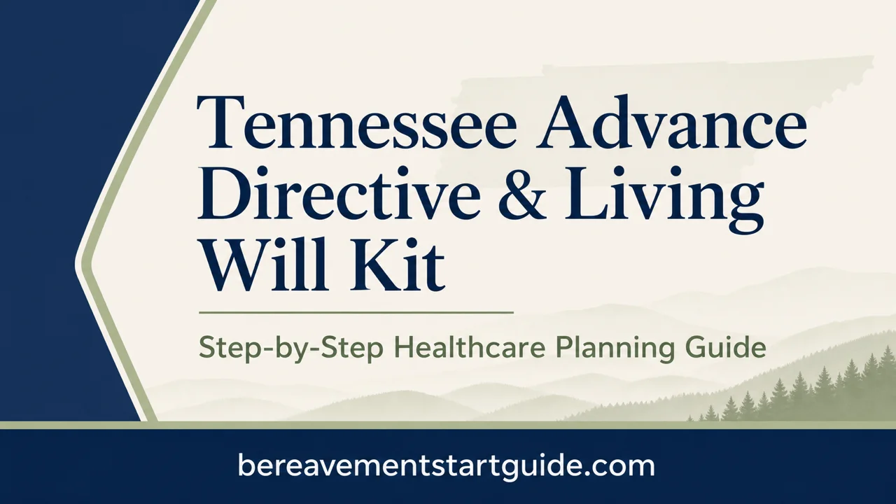 Tennessee Advance Directive Kit — Lock In Your Healthcare Wishes