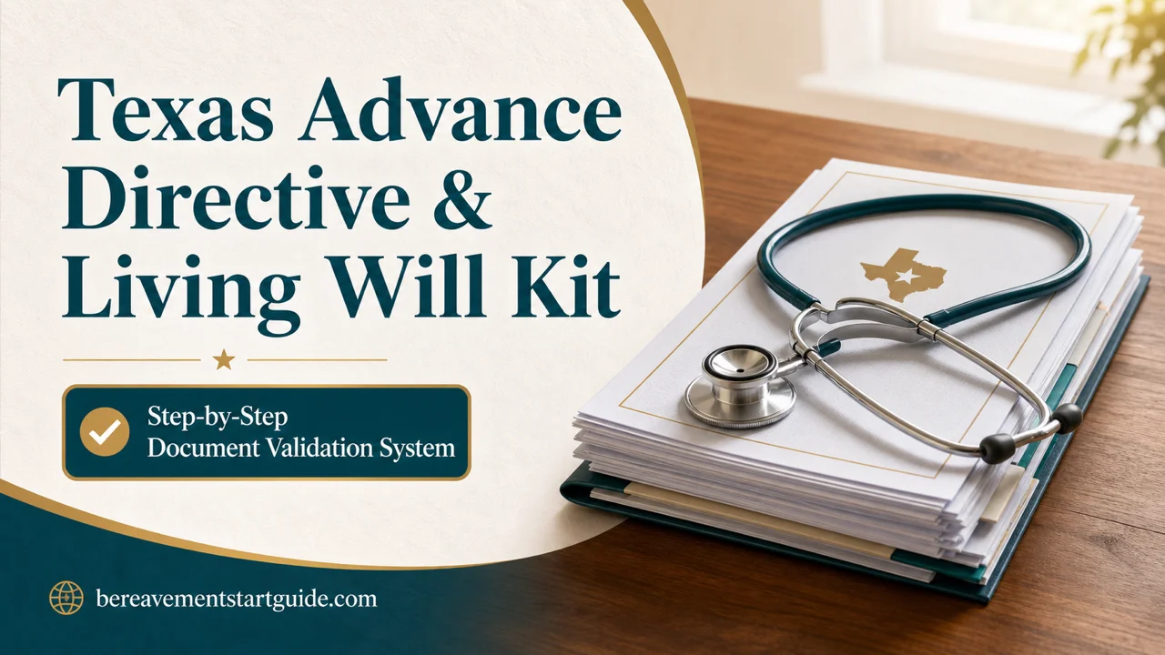 Texas Advance Directive Kit — Document Your Wishes the Right Way