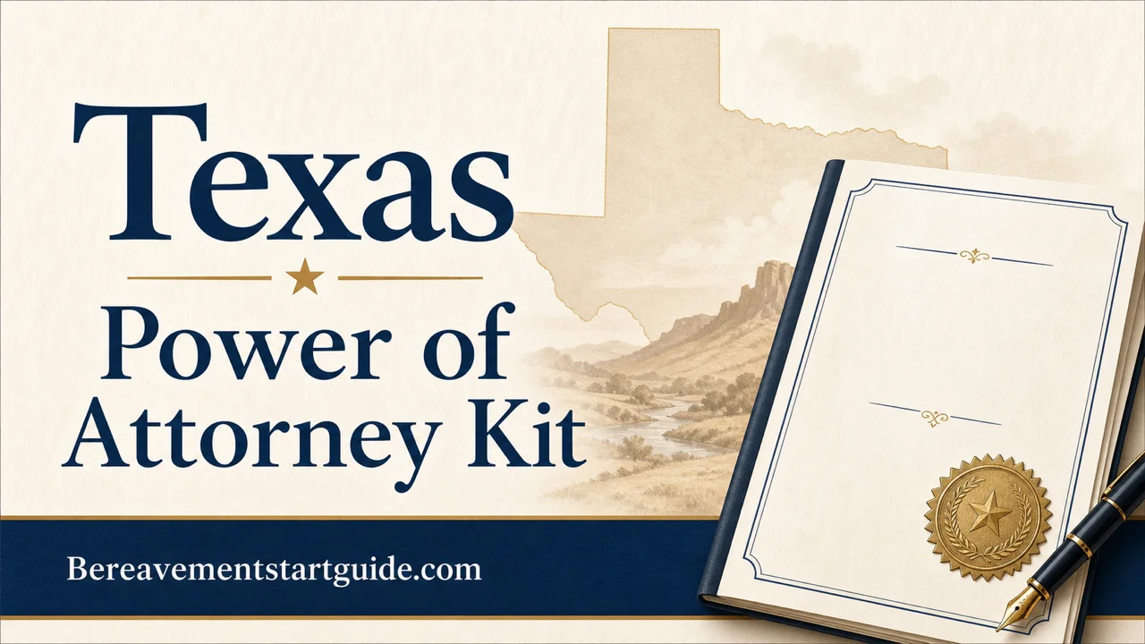 Texas Power of Attorney Kit — Protect Finances and Healthcare Now