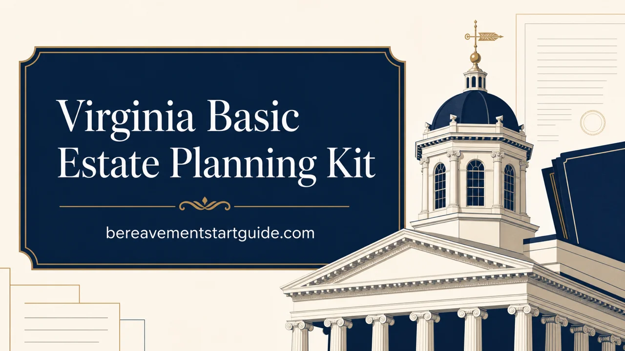 Virginia Estate Planning Kit — Navigate the Commonwealth's Unique Rules